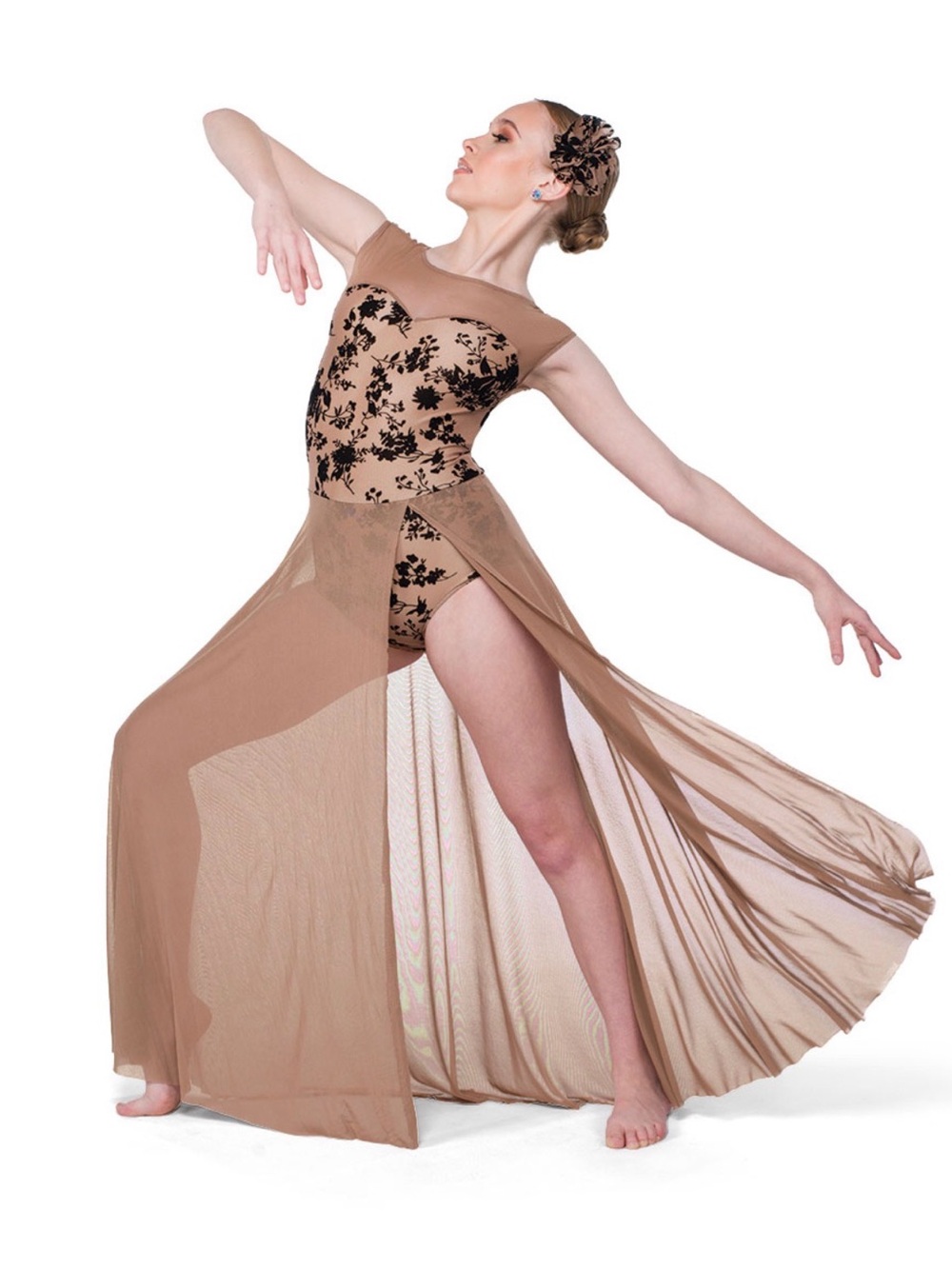 A Wish Come True Dress Nude and Black - Size IMC - Style 25079Y I found